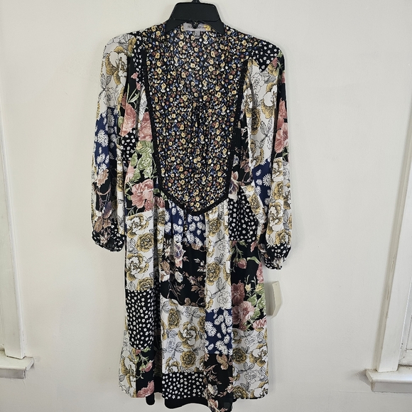 Floral Patchwork Dress - Picture 1 of 9
